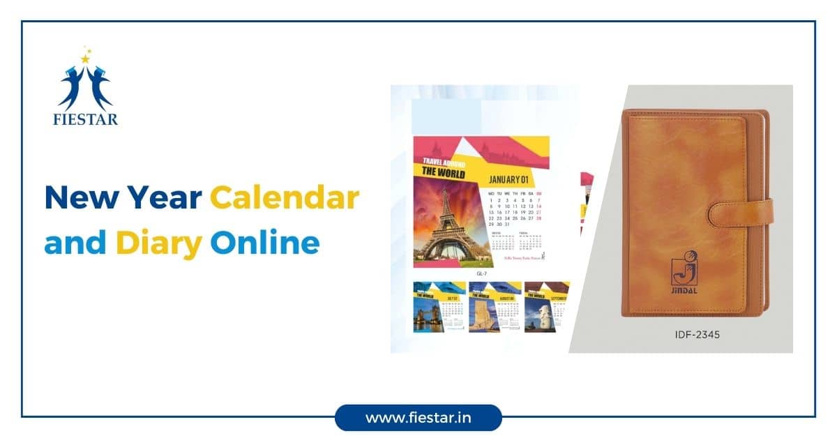 New Year Calendar and Diary Online